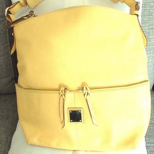 Dooney & Bourke Yellow Hobo